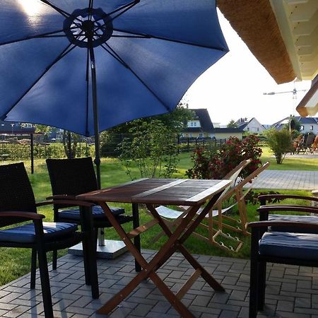 Reetdachhaeuser Boergerende Esterno foto