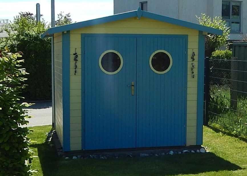 Reetdachhaeuser Boergerende Esterno foto